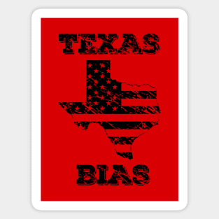 Texas Bias Sticker